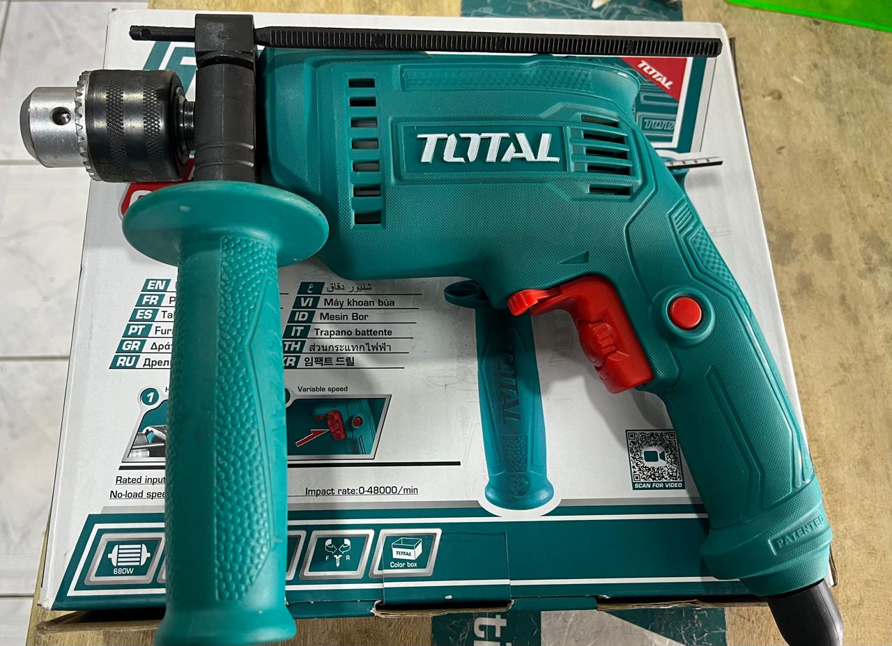 TALADRO TOTAL 1/2 680W ROTOMARTILLO UTG1061356